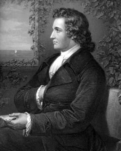 Johann Wolfgang Goethe w roku 1775