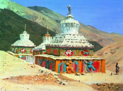 Wasilij Wereszczagin: Stupy w Ladakh